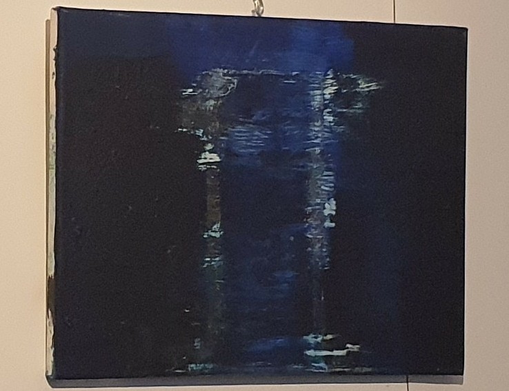 ‘Untitled’ - 2023 - oil on canvas - 45 x 27 cms